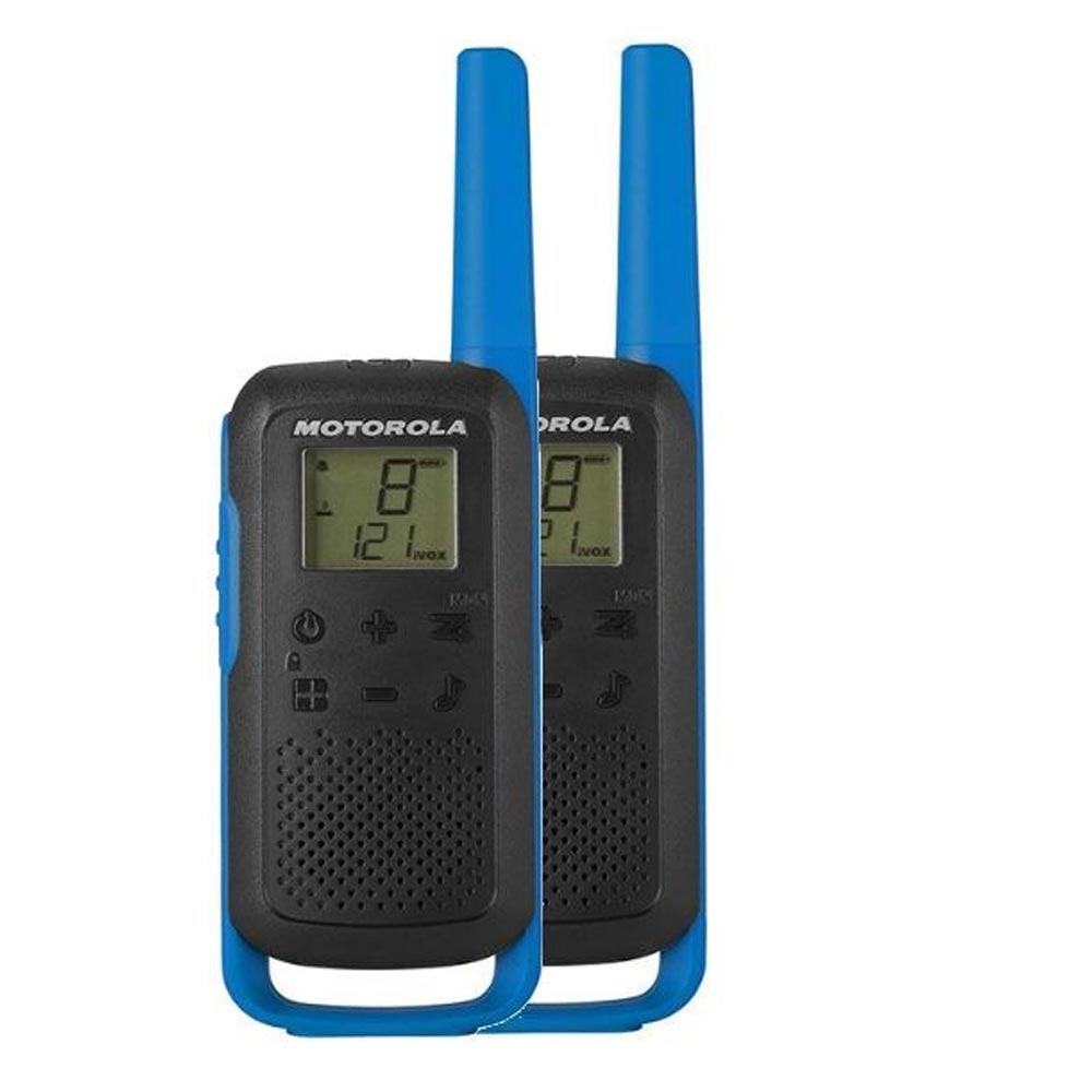 Motorola T62 Funkgeräte 2er-Set blau