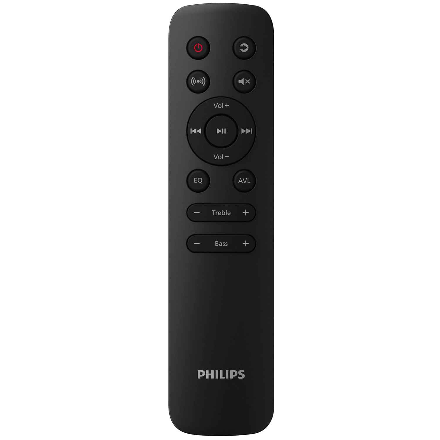 Philips TAB6309 Soundbar 2.1 mit Subwoofer dunkelgrau