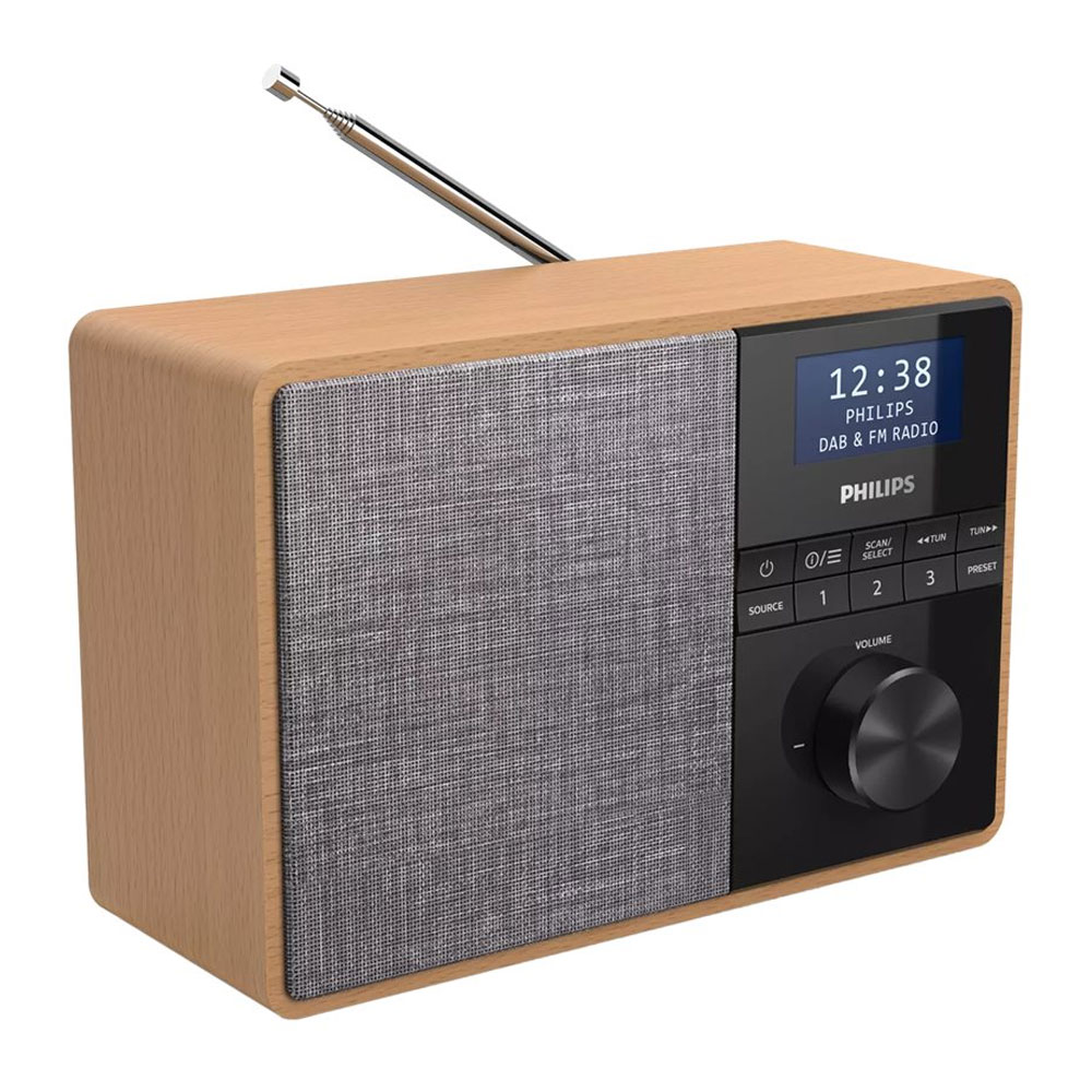 Philips R5505/10 Radio mit Bluetooth Holzgehäuse