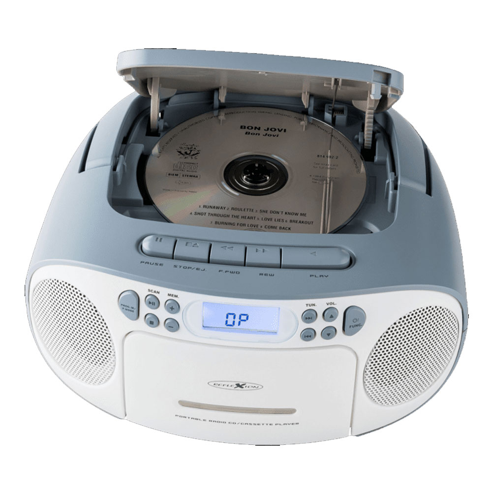 Reflexion RCR2260DAB CD/Radio-System weiß/blau (Verpackung geöffnet)