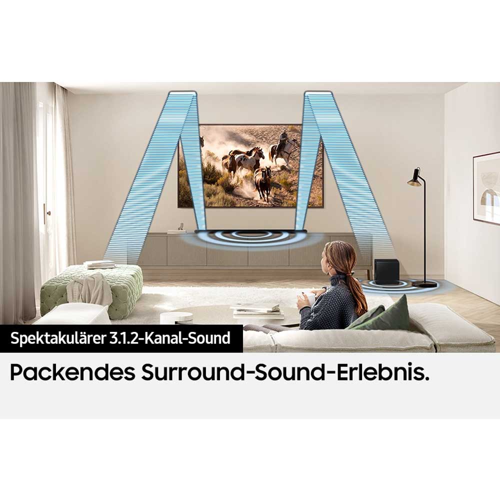 Samsung HW-S810GD 3.1.2-Kanal Ultra Slim Soundbar schwarz