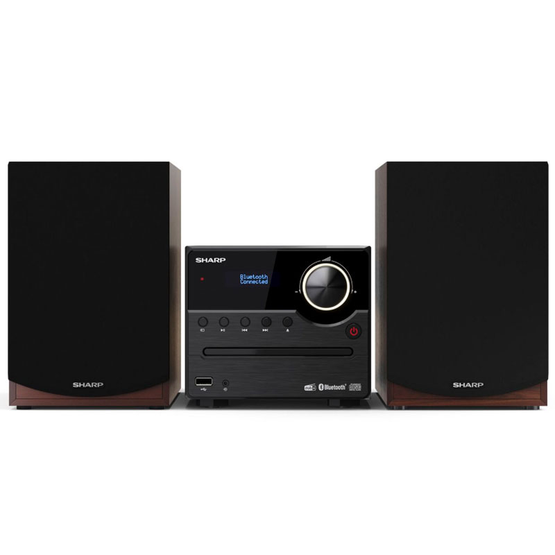 Sharp XL-B517BR Mirco-Soundsystem braun