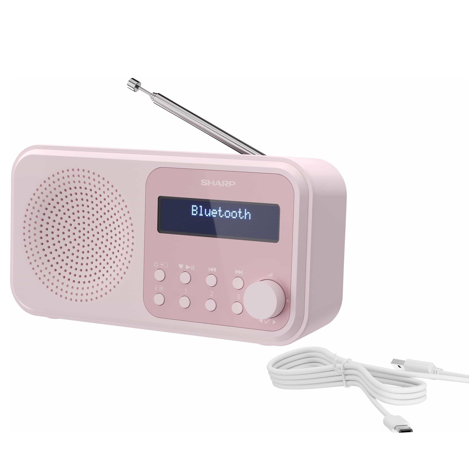 Sharp DR-P420 Portables Digitalradio pink