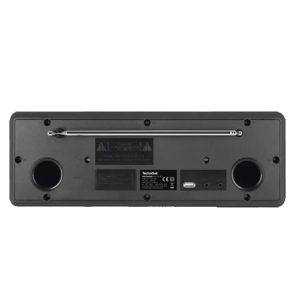 TechniSat DIGITRADIO 370 CD IR Internetradio schwarz