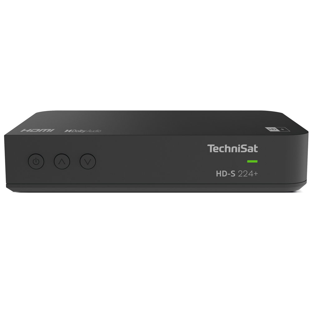 TechniSat HD-S 224+ SAT-Receiver schwarz