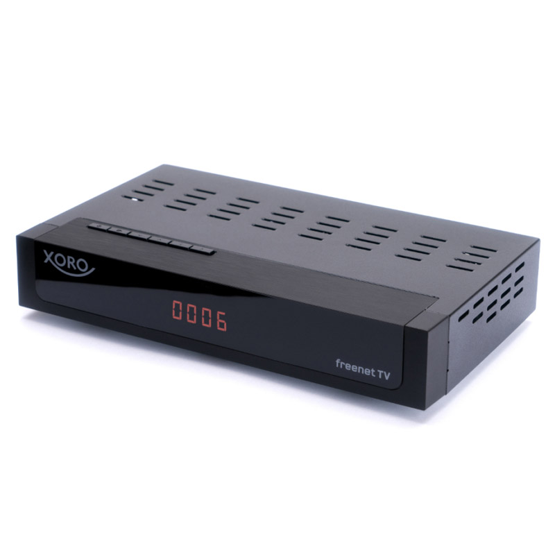 Xoro HRT 8770 TWIN Full HD HEVC DVB-T2 Receiver schwarz (2.Wahl)