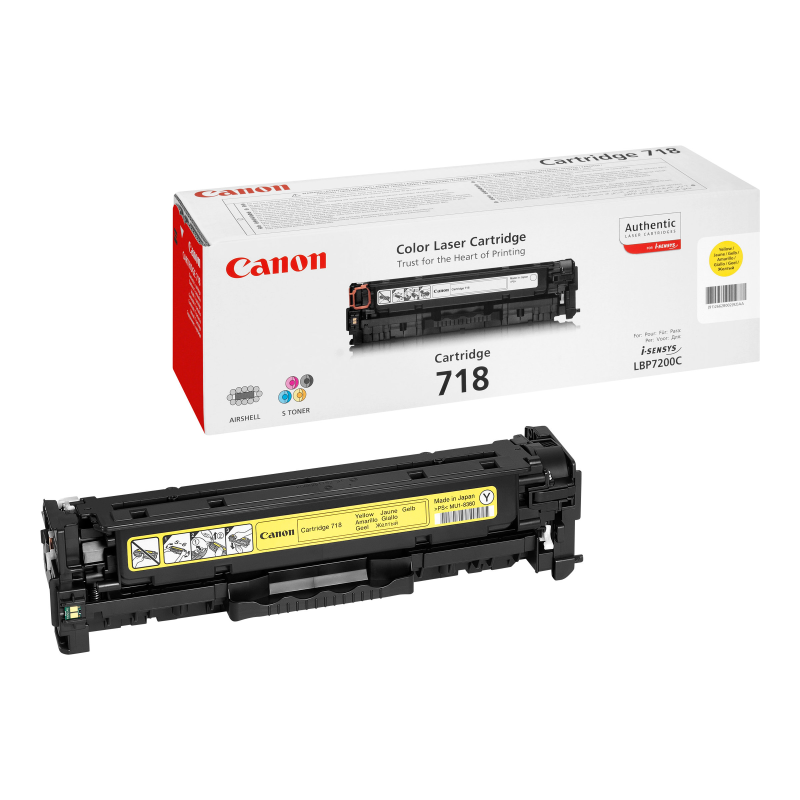 Canon 718 Toner gelb