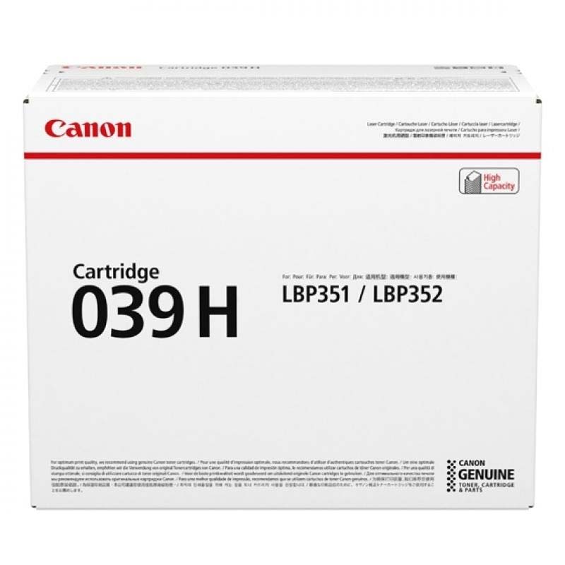 Canon CRG-039H Toner schwarz