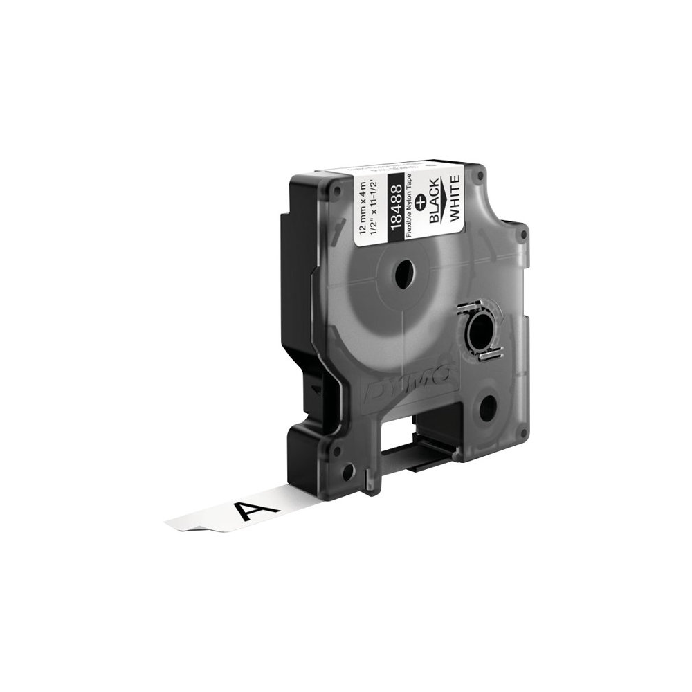 Dymo 18488 Schriftband schwarz/weiß