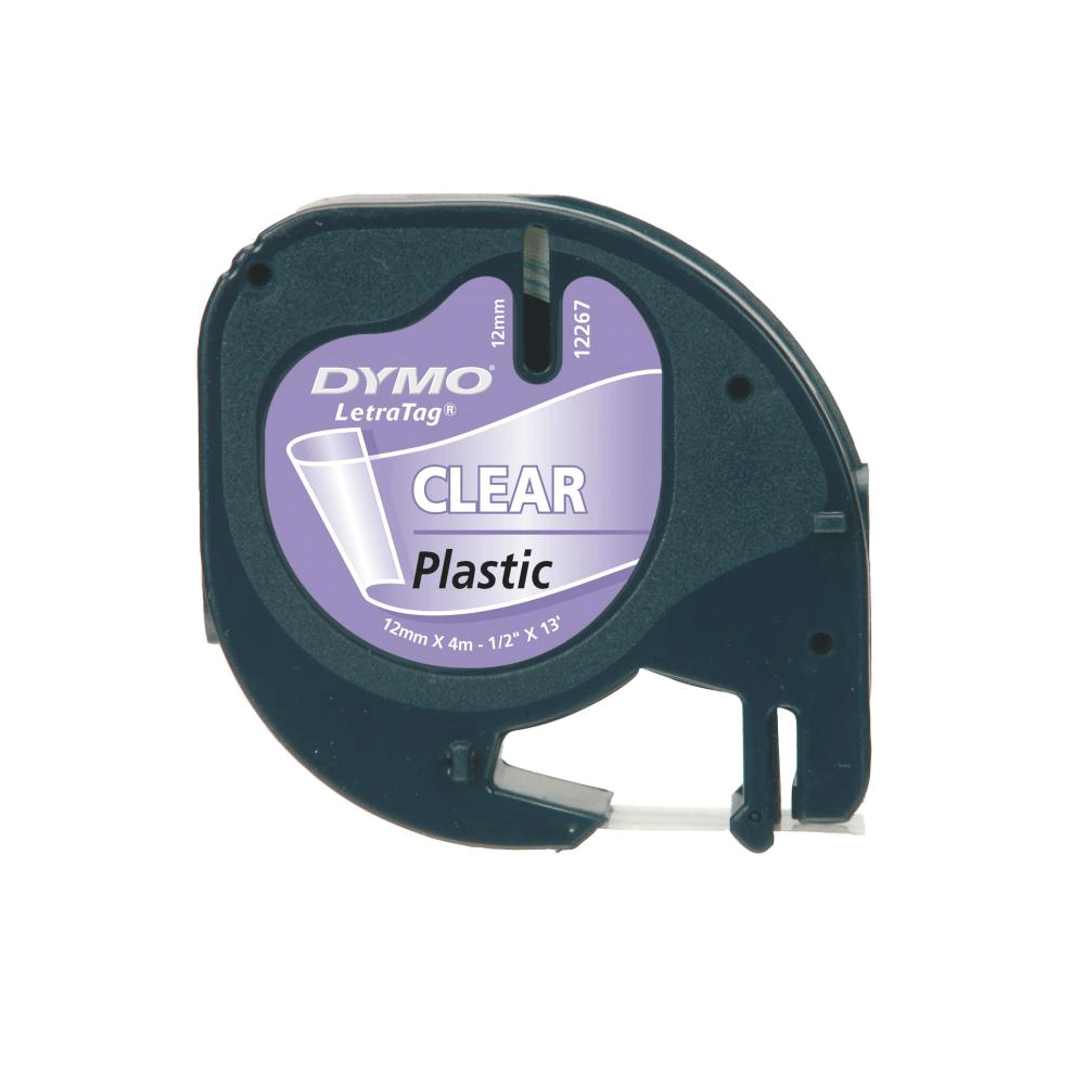 Dymo 12267 Schriftband transparent
