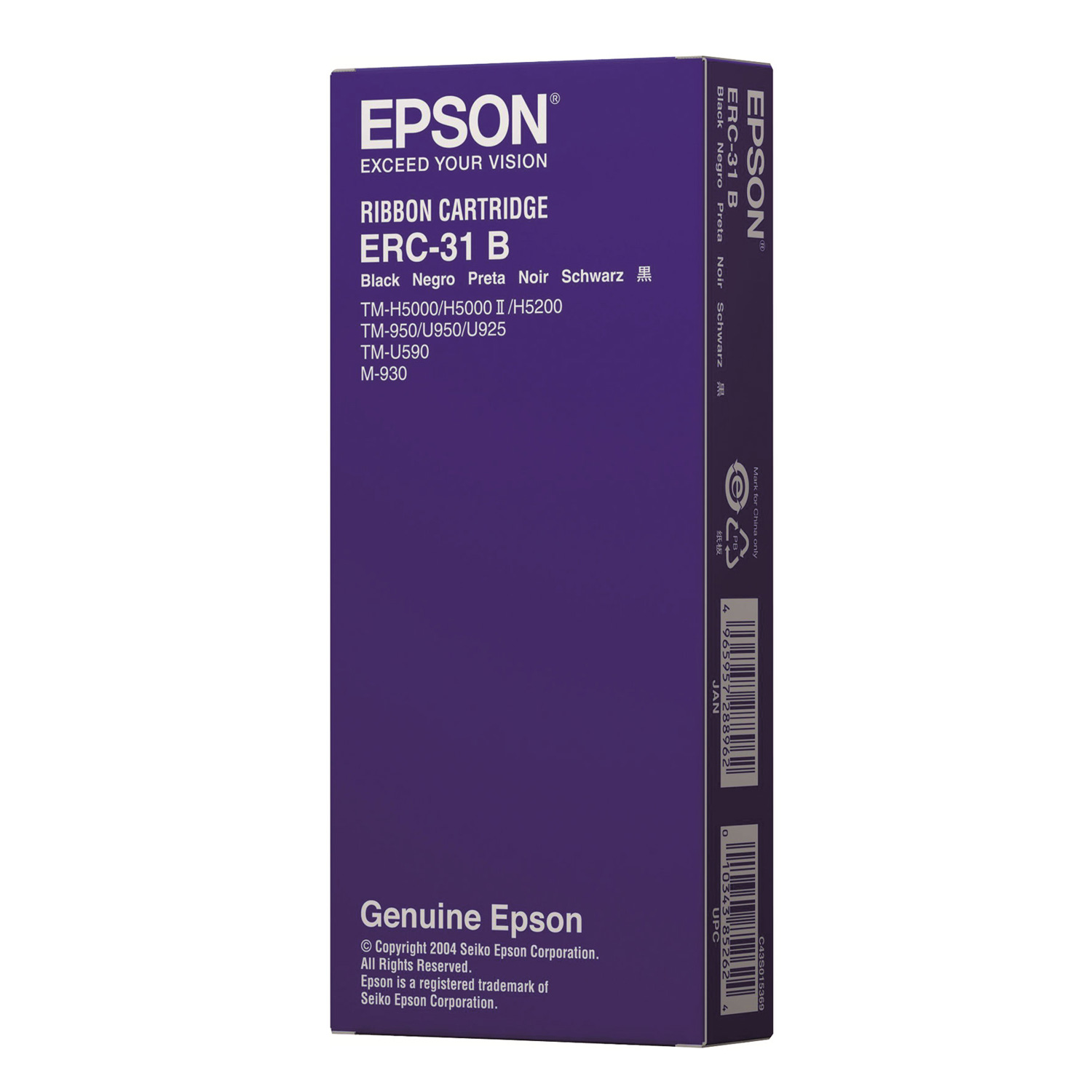 Epson ERC-31 Farbband schwarz