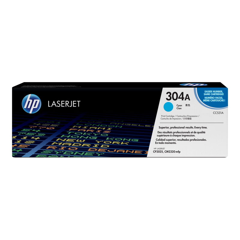 HP No.304A Toner cyan