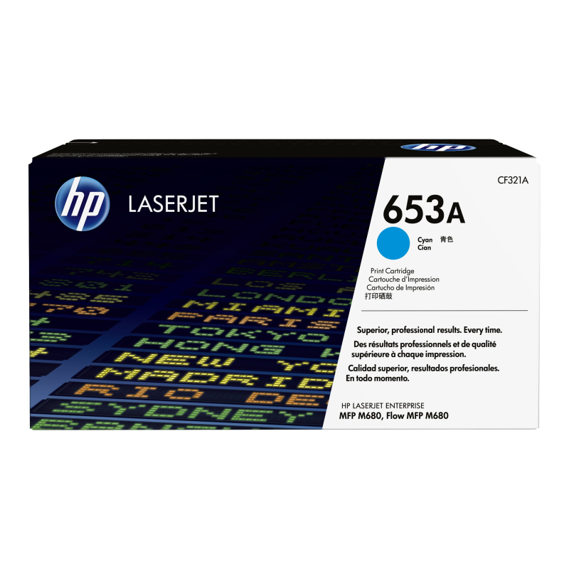 HP No.653A Toner cyan