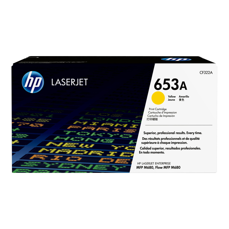 HP No.653A Toner gelb
