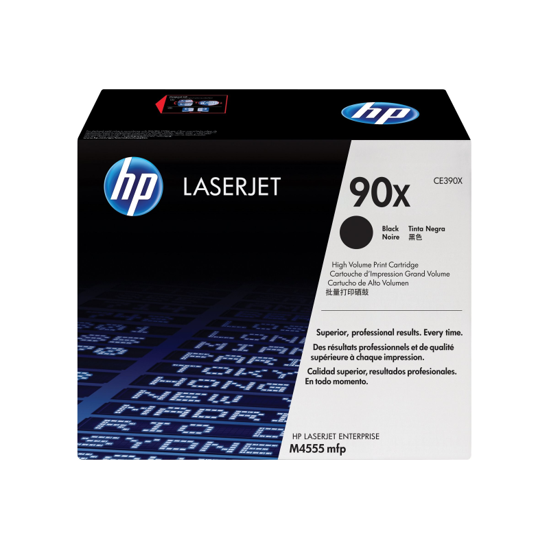 HP No.90X Toner schwarz