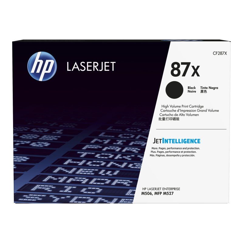 HP No.87X Toner schwarz