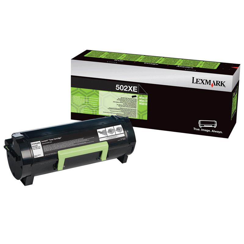 Lexmark 502XE Toner schwarz