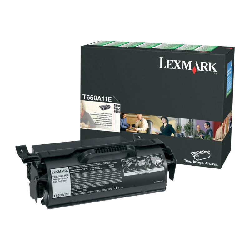 Lexmark T650A11E Toner schwarz