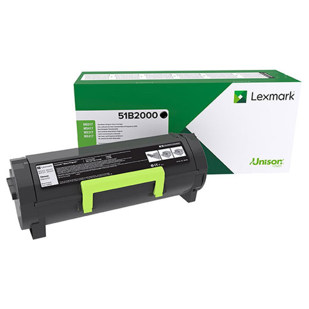 Lexmark 51B2000 Toner schwarz