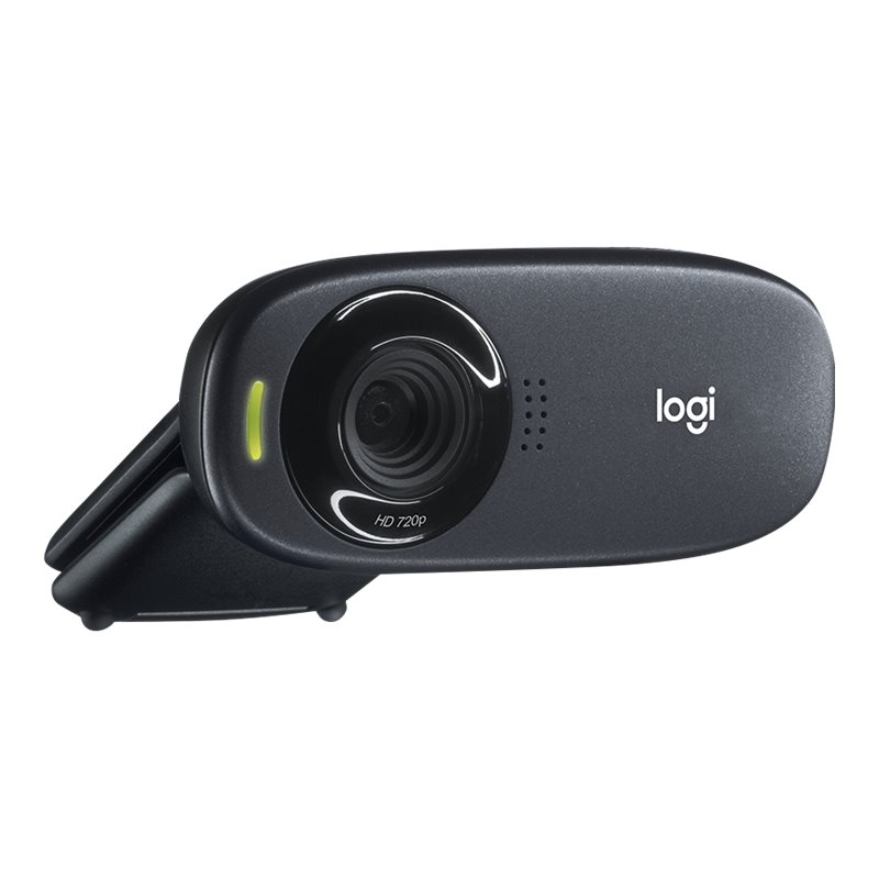 Logitech C310 Webcam schwarz
