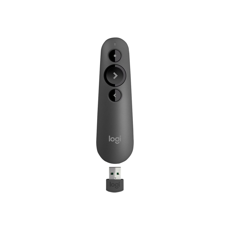 Logitech R500s Presenter mit Laser dunkelgrau
