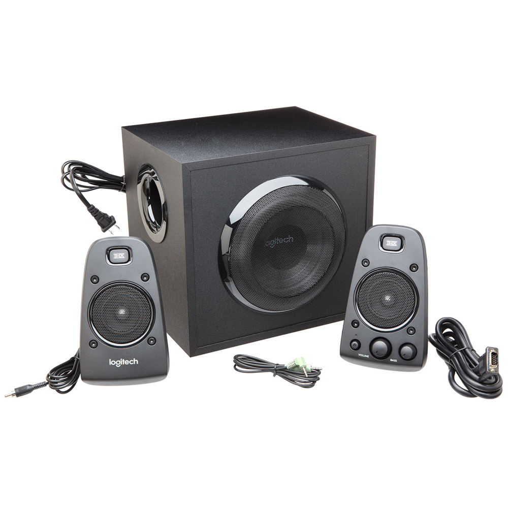 Logitech Z623 Lautsprecher-System mit Subwoofer schwarz