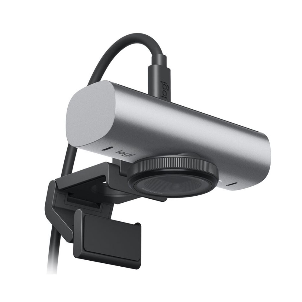 Logitech MX Brio 4K Webcam hellgrau