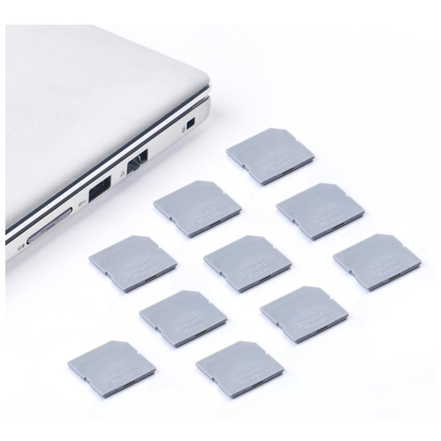 SmartKeeper SD04P1GY SD Port Blocker 10 Stück grau
