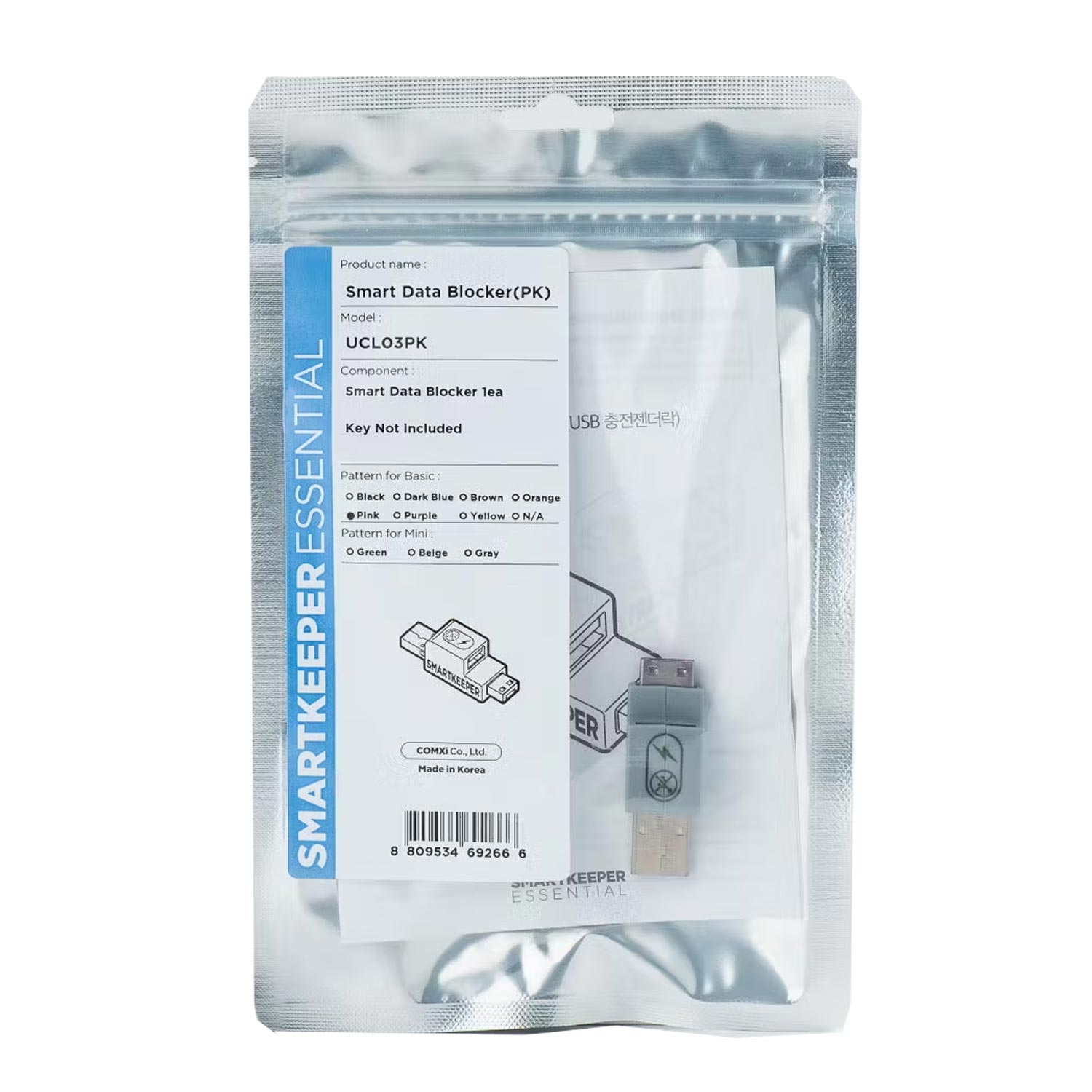 SmartKeeper UCL03PK Smart Data Blocker pink