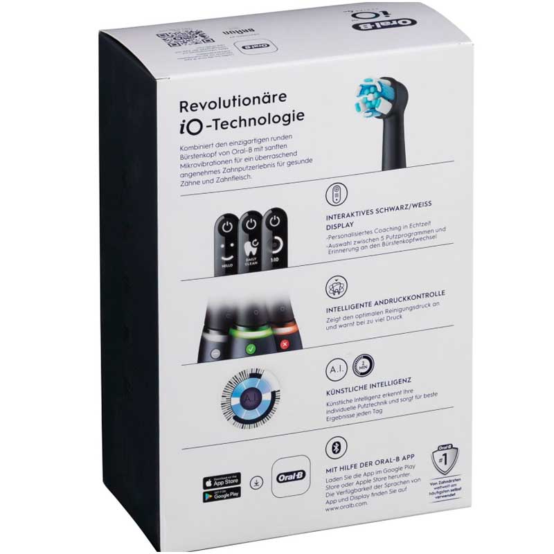 Oral-B iO Series 6 elektrische Zahnbürste black lava