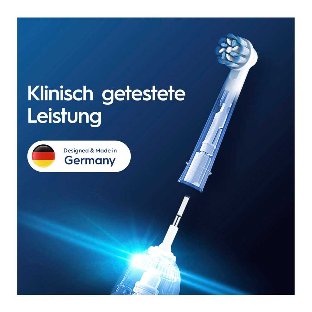 Oral-B Pro Sensitive Clean Aufsteckbürsten für elektrische Zahnbürste 6 Stück weiß