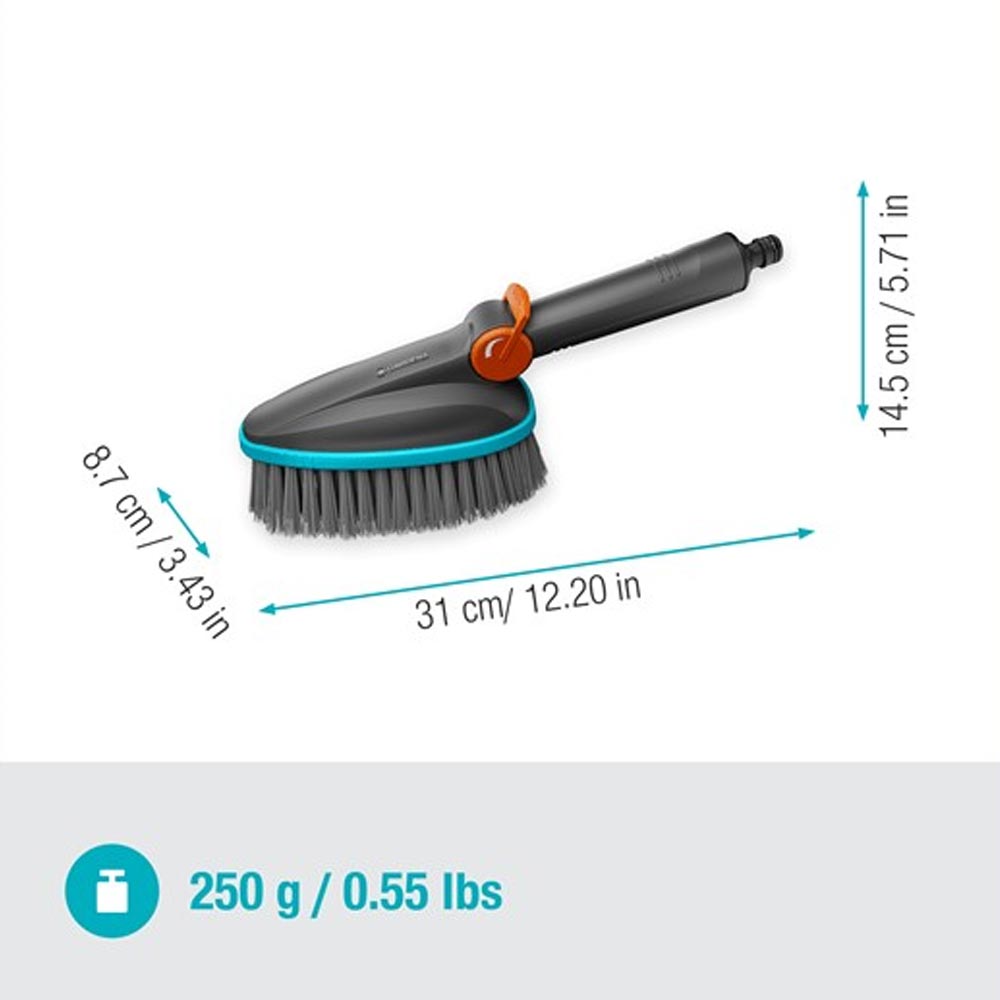 GARDENA 18842-20 Cleansystem Handbürste M soft (2. Wahl)