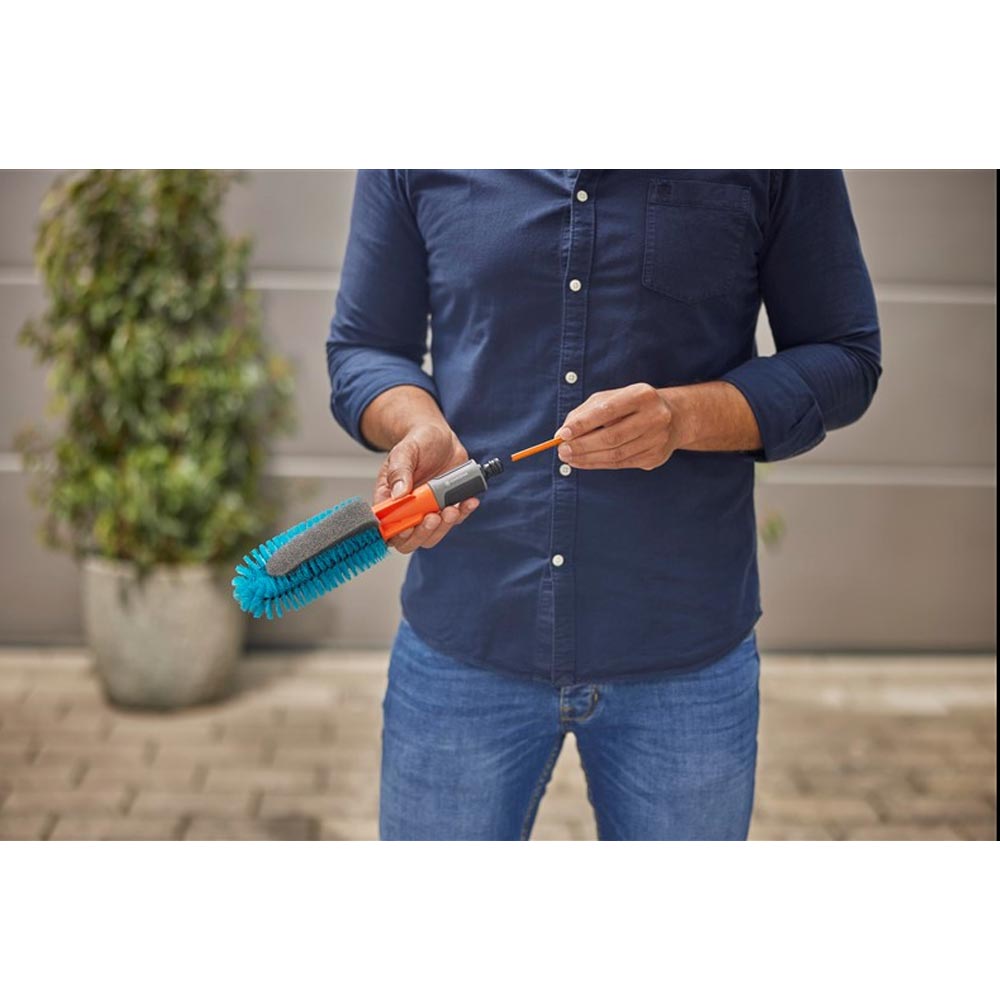 GARDENA 18864-20 Cleansystem Fahrrad Wasch-Set