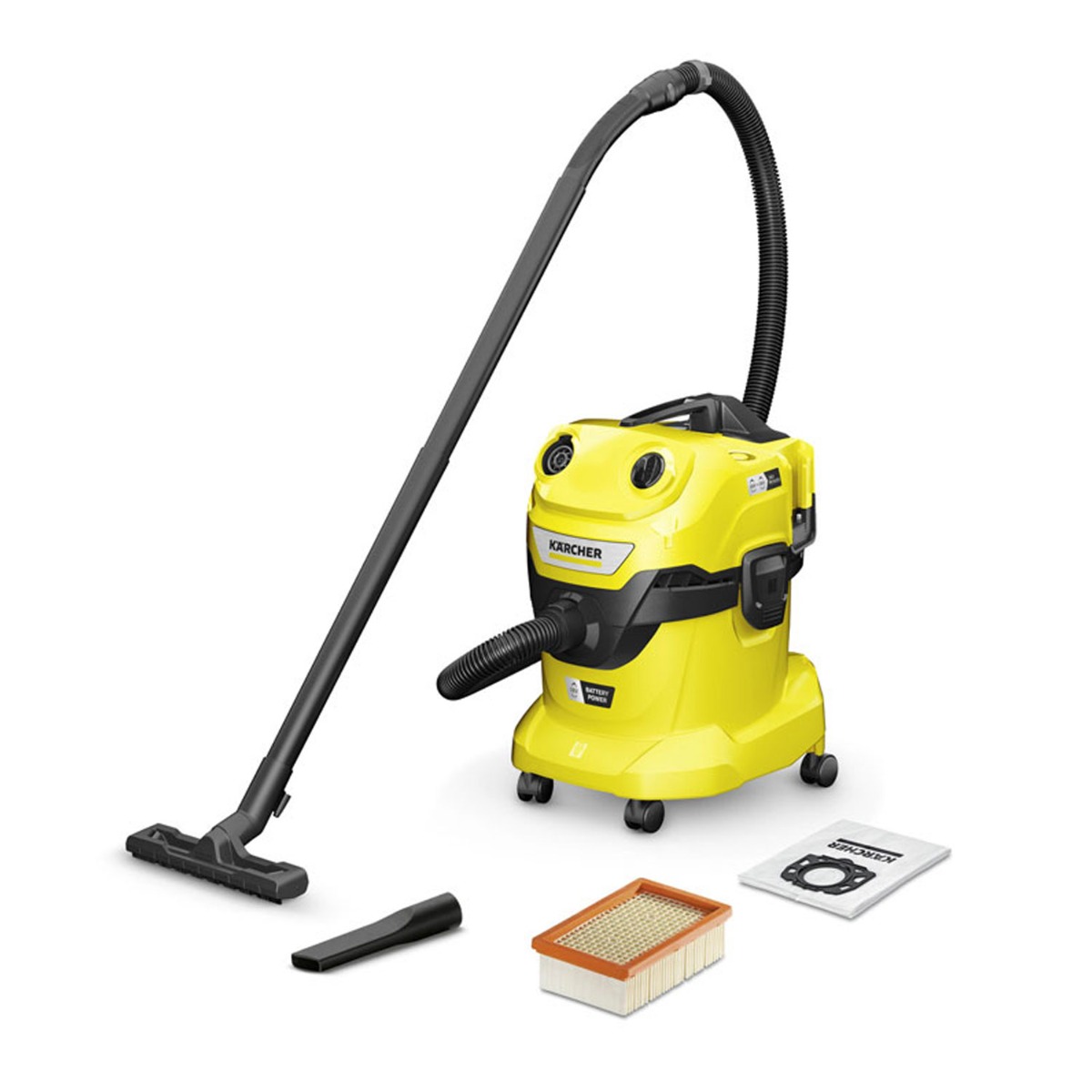 Kärcher WD 4-18 S Dual V-20/22 Akku-Nass-/Trockensauger