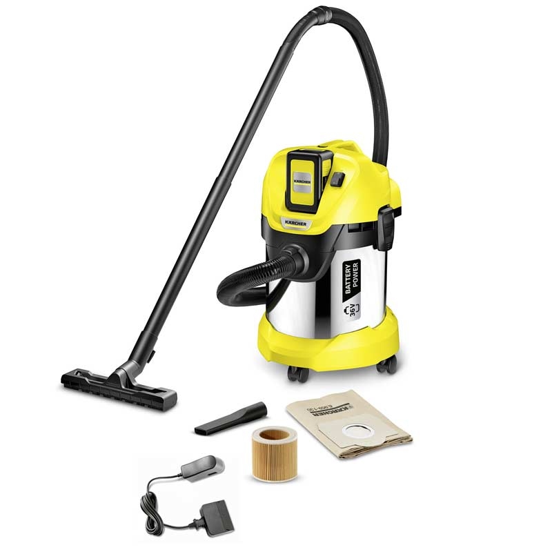 Kärcher WD 3 Battery Premium Set Akku-Mehrzwecksauger