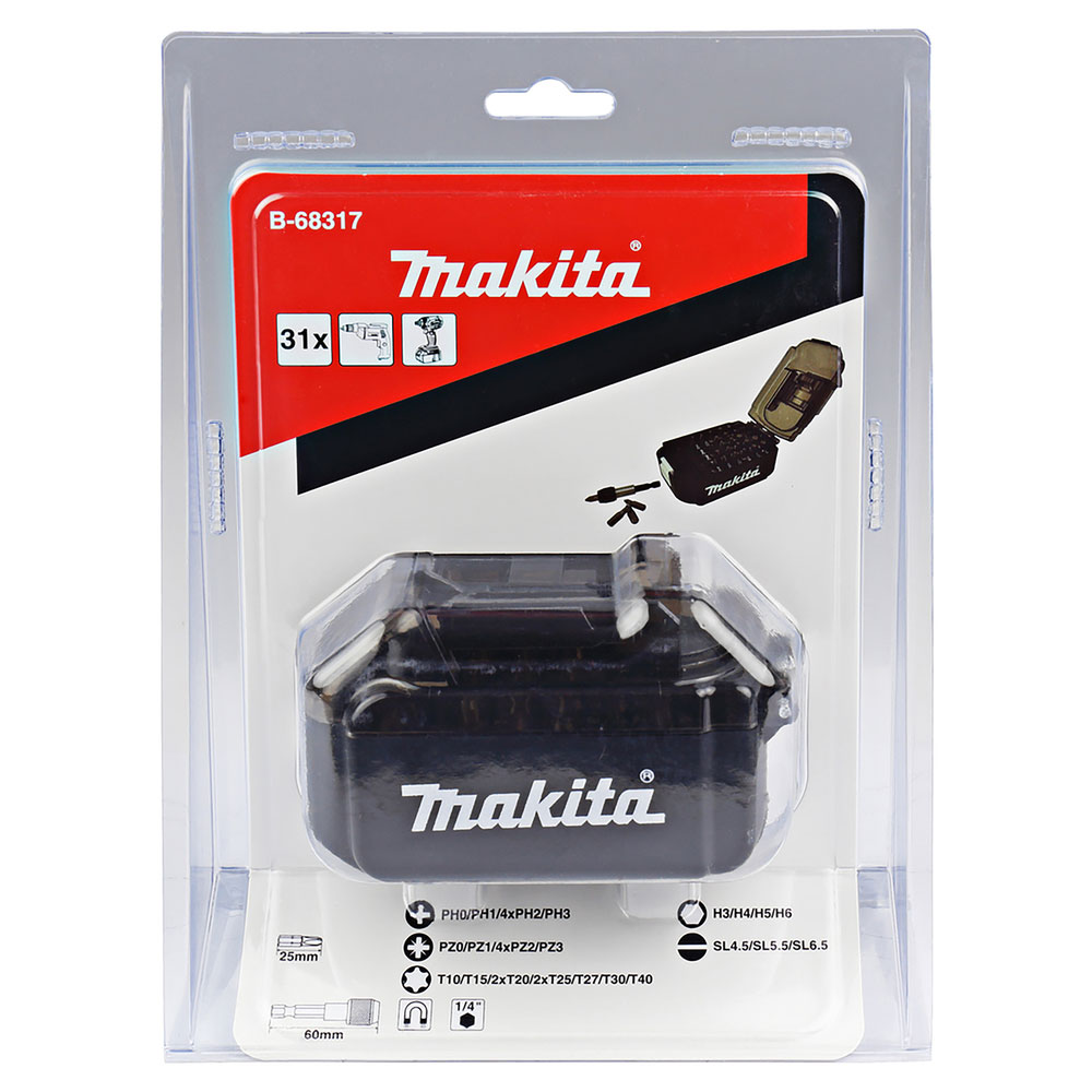 Makita E-00016 31-teiliges Bit-Set
