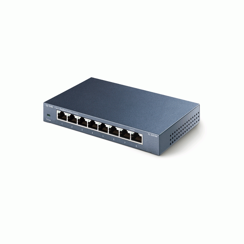 TP-Link TL-SG108 8-Port Gigabit Desktop Switch