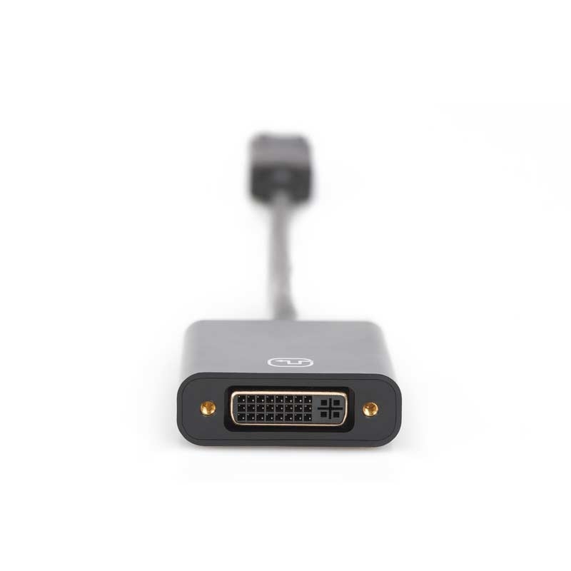 Digitus Assmann Adapterkabel DP Stecker auf DVI-I 24+5 Buchse 0,15m AWG28 doppelte Schirmung