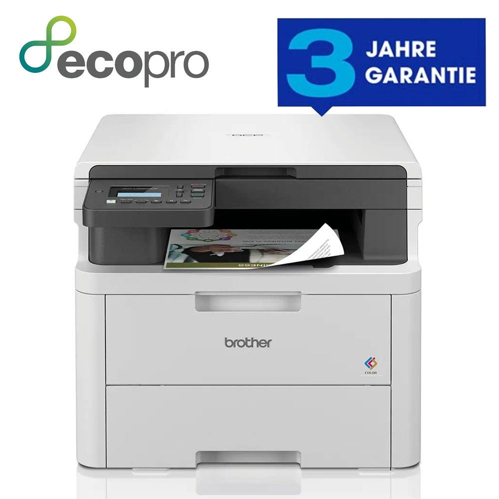 Brother DCP-L3520CDW 3-in-1 Farb-Multifunktionsgerät mit WLAN und Duplexdruck 