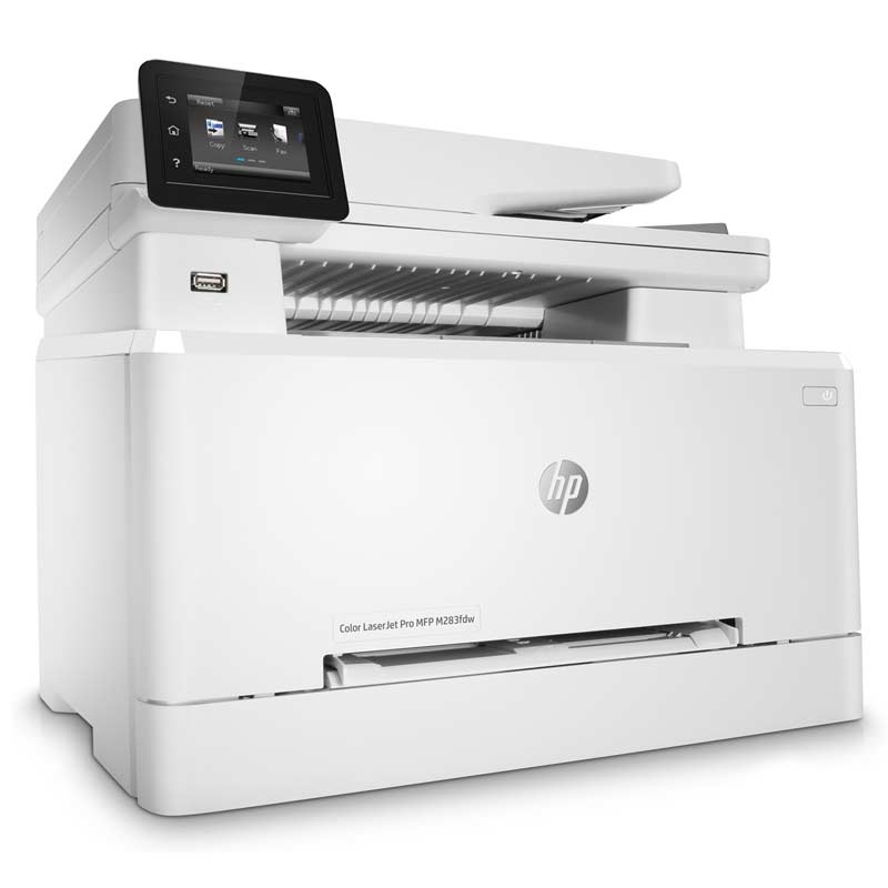 HP Color LaserJet Pro M283fdw Multifunktions-Farblaserdrucker weiß