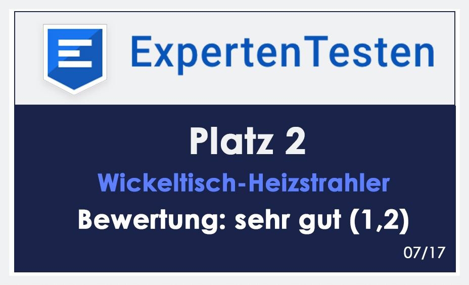 Vasner Infrarot Heizstrahler Appino 20 silber