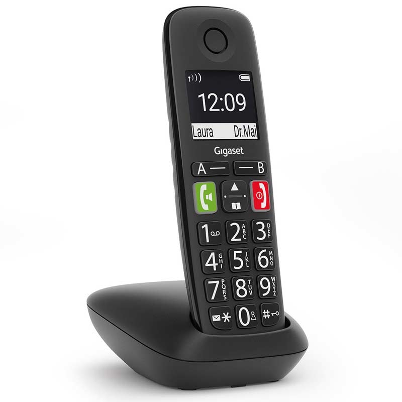 Gigaset E290 Schnurlostelefon schwarz