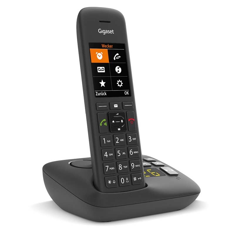 Gigaset C575A Schnurlostelefon schwarz (2.Wahl)