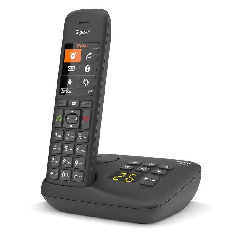 Gigaset C575A Schnurlostelefon schwarz (2.Wahl)