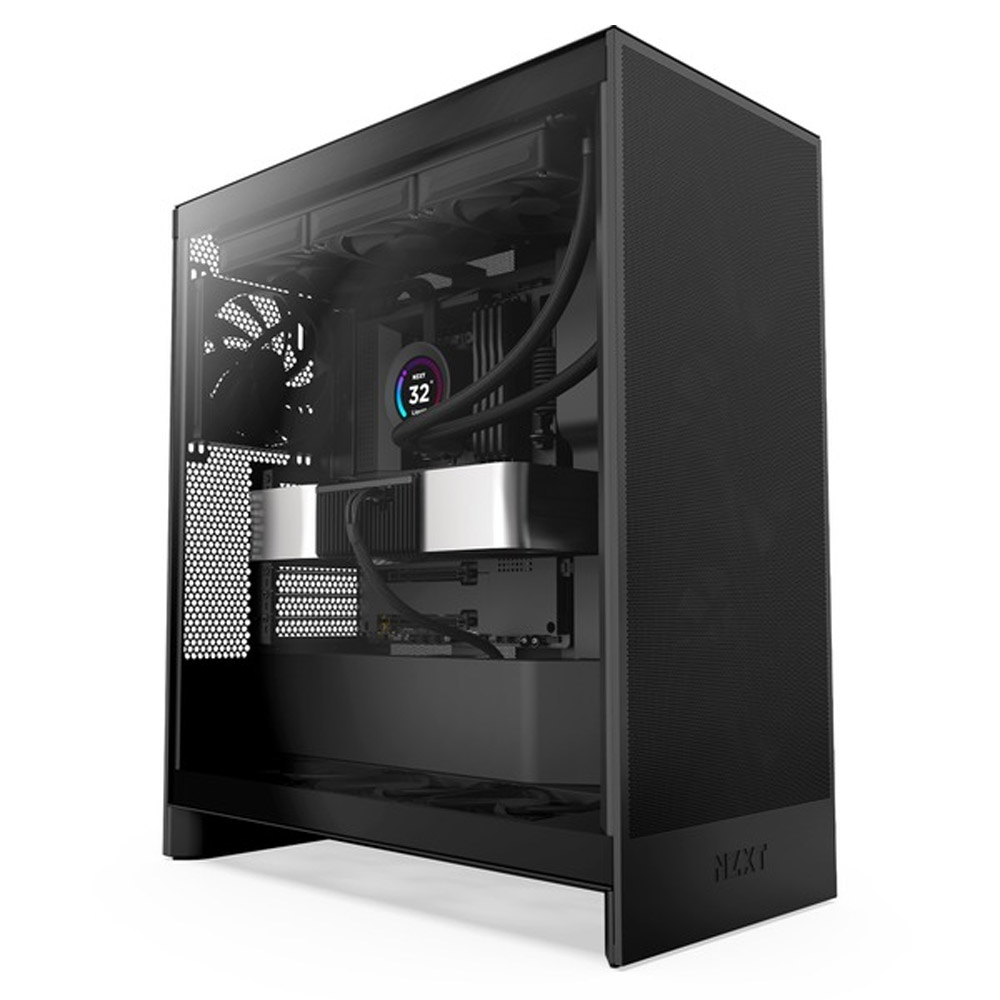 NZXT H7 Flow Mid-Tower-ATX-Airflow-Gehäuse schwarz