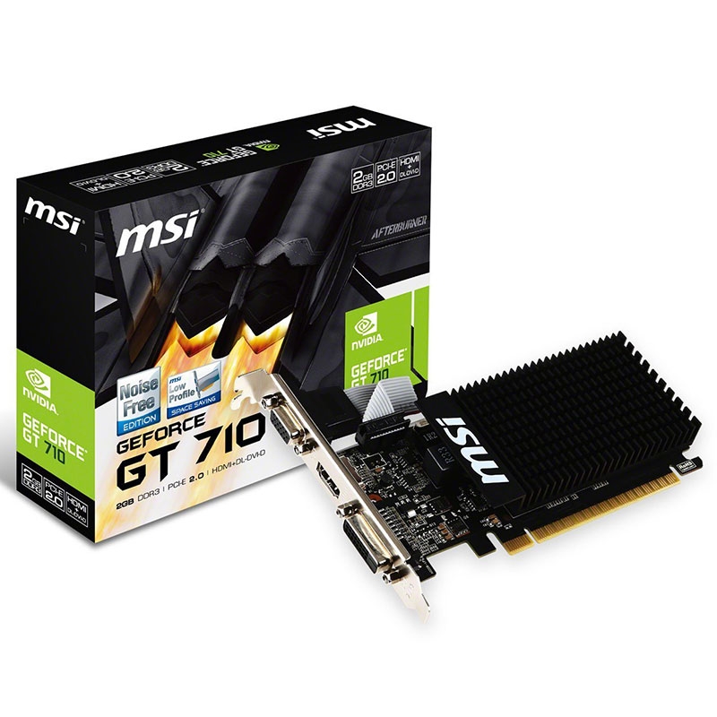 MSI GeForce GT 710 2048MB DDR3 Grafikkarte