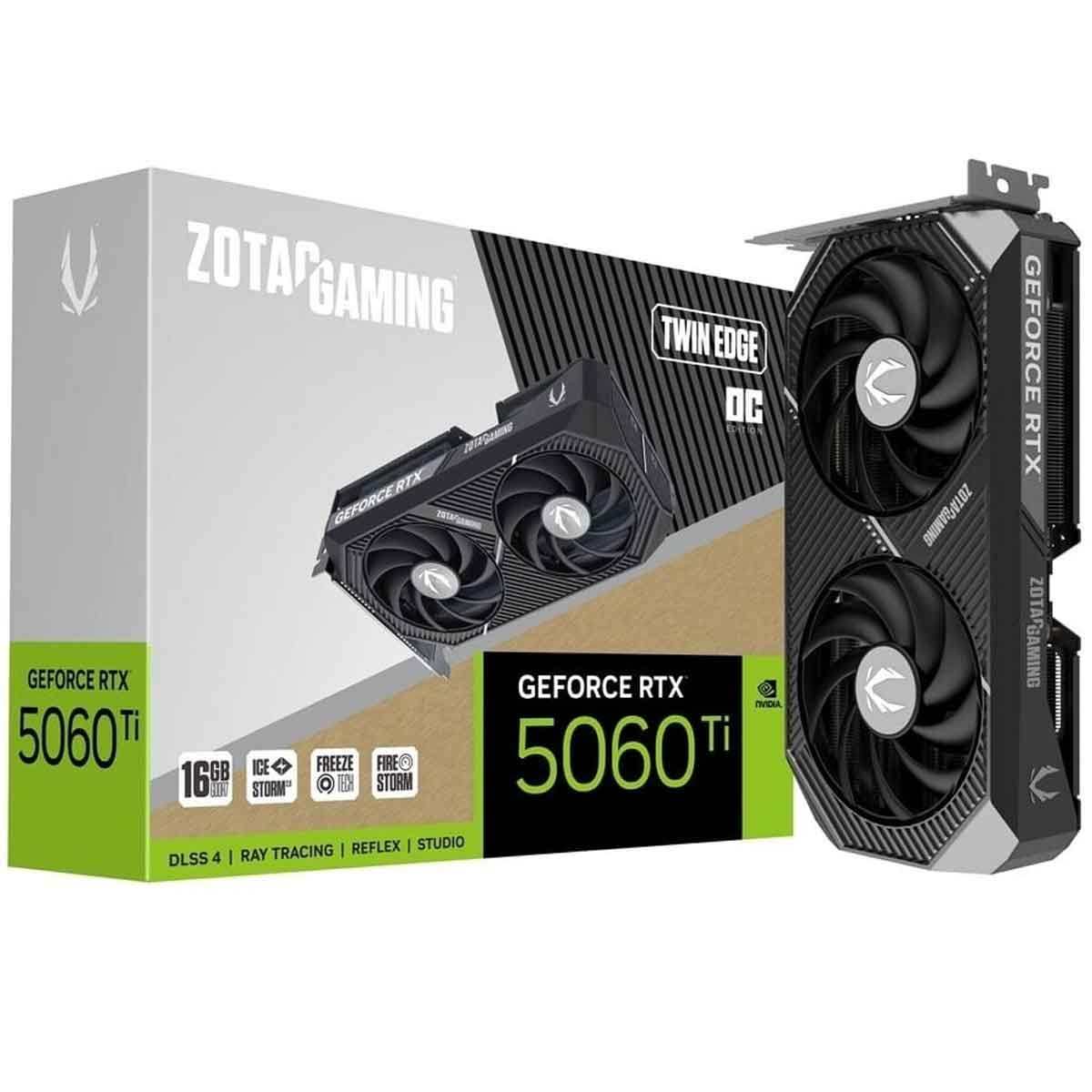 Zotac Gaming GeForce RTX 5060 Ti Twin Edge 16GB Grafikkarte