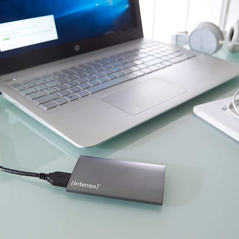 Intenso Premium Edition Portable 256GB Externe SSD Festplatte anthrazit