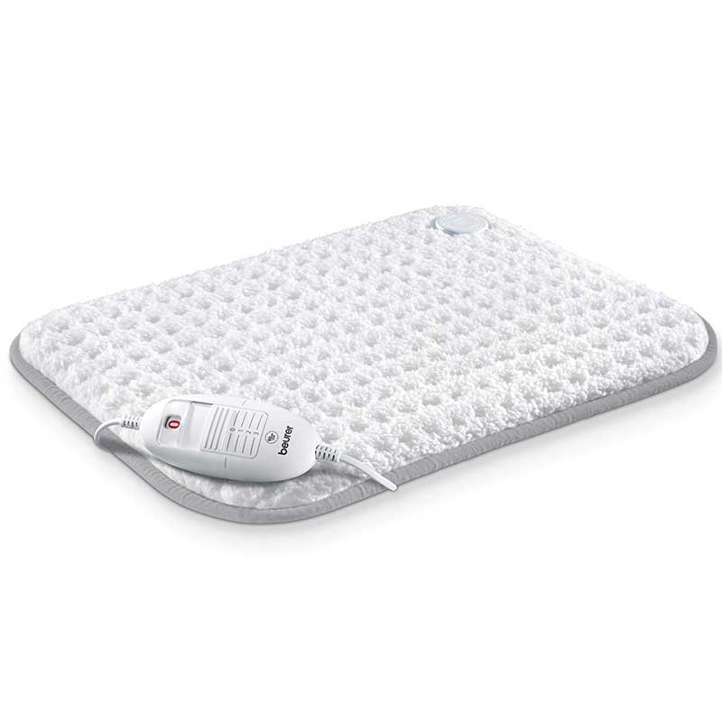 Beurer HK 42 Supercosy Heizkissen, 44 x 33 cm, 100 Watt, weiß/grau