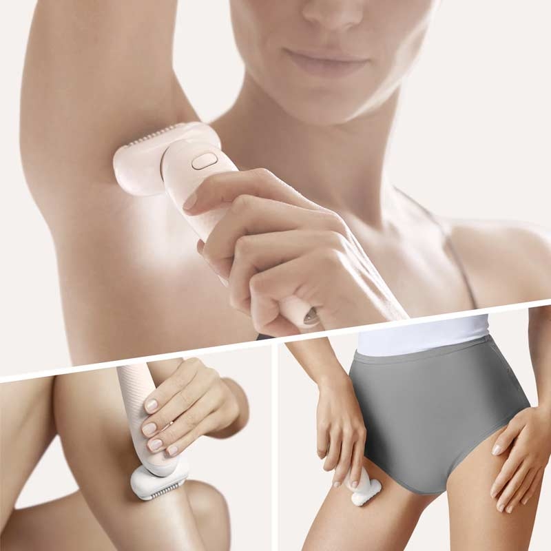 Braun Silk-épil 9 Flex SES 9002 3D Epilierer weiß/gold